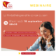 FEMME QUI ECOUTE UN WEBINAIRE ? AVEC TITRE DU WEBINAIRE HORAIRE ET DATE